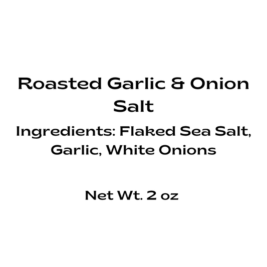 Roasted Garlic and Onion Salt 2 oz.